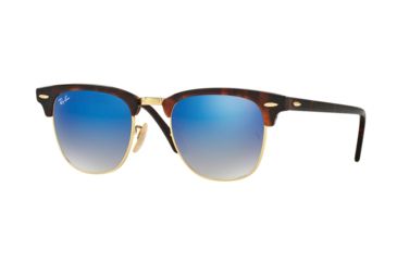 Image of Ray-Ban Clubmaster Prescription Sunglasses RB3016 RB3016-9907QE-51 - Lens Diameter 51 mm