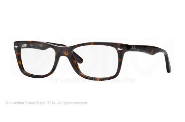 Image of Ray-Ban Eyeglasses RX5228 with Rx Prescription Lenses 2012-55 - Dark Havana Frame