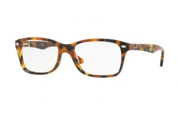 Image of Ray-Ban Eyeglasses RX5228 with Rx Prescription Lenses 5712-50 - Havana Brown/grey Frame