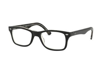 Image of Ray-Ban Eyeglasses, 50mm, Top Havana/Brown/Yellow, RX5228-5912-50-SV