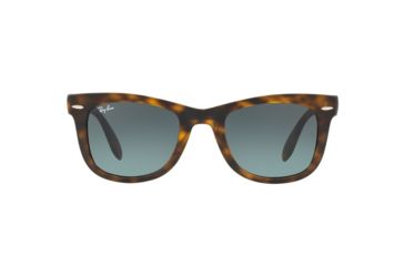 Image of Ray-Ban Folding Wayfarer Prescription Sunglasses, 50mm, Tortoise, RB4105-894-3M-50-SV