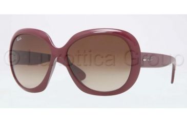 Image of Ray-Ban Jackie OHH II Sunglasses RB4098 601013-6014 - Bordeaux Frame, Brown Gradient Lenses