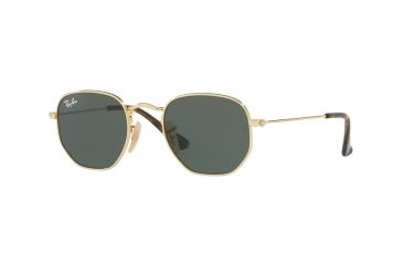 Image of Ray-Ban JUNIOR HEXAGONAL RJ9541SN Bifocal Prescription Sunglasses, 44mm, Gold, RJ9541SN-223-71-44-BI