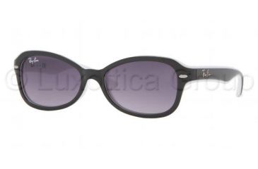 Image of Ray-Ban Junior RJ9044S Bifocal Sunglasses - Black Frame / 47 mm Prescription Lenses, 154-11-4715
