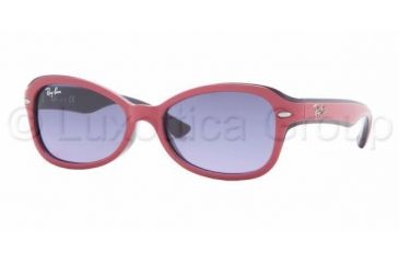 Image of Ray-Ban Junior RJ9044S Bifocal Sunglasses - Fuchsia Top On Metallized Blue Frame / 47 mm Prescription Lenses, 147-90-4715