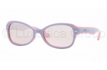 Image of Ray-Ban Junior RJ9044S Bifocal Sunglasses - Gray Frame / 47 mm Prescription Lenses, 167-7E-4715