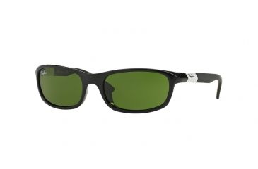 Image of Ray-Ban Junior RJ9056S Prescription Sunglasses RJ9056S-187-2-50 - Lens Diameter 50 mm, Frame Color Shiny Black