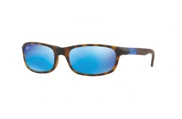 Image of Ray-Ban Junior RJ9056S Prescription Sunglasses RJ9056S-702555-50 - Lens Diameter 50 mm, Frame Color Matte Havana