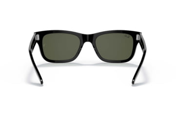 Image of Ray-Ban Mr Burbank RB2283 Sunglasses, Green Lenses, Black, 55, RB2283-901-31-55