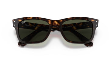 Image of Ray-Ban Mr Burbank RB2283 Sunglasses, Green Lenses, Havana, 55, RB2283-902-31-55