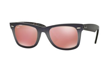 Image of Ray-Ban Original Wayfarer Prescription Sunglasses RB2140 RB2140-1201Z2-50 - Lens Diameter 50 mm, Frame Color Top Light Grey Grad On Grey