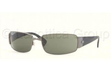 Image of Ray-Ban Bifocal Sunglasses RB3237 with Lined Bi-Focal Rx Prescription Lenses RB3237-004-58-6017 - Lens Diameter: 60 mm, Frame Color: Gunmetal