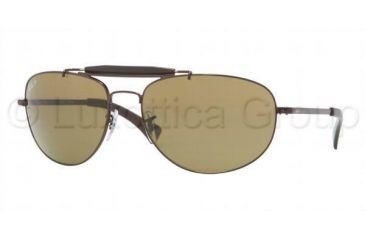 Image of Ray-Ban Prescription Sunglasses RB3423  RB3423-014-57-6017 - Lens Diameter: 60 mm, Frame Color: Brown