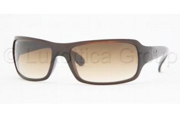 Image of Ray-Ban RB 4075 Sunglasses Styles - Dark Brown Frame / Crystal Brown Gradient Lenses, 714-51-6116
