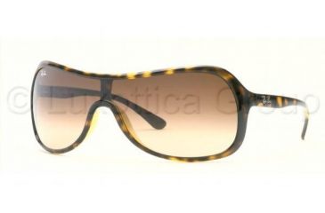 Image of Ray-Ban RB 4086 Sunglasses Styles - Light Havana Frame / Brown Gradient Lenses, 710-13-0133