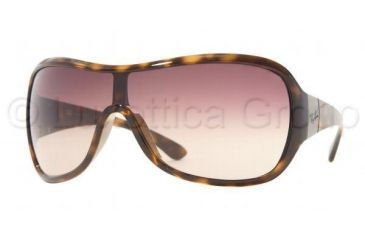 Image of Ray-Ban RB 4099 Sunglasses Styles - Light Havana Frame / Brown Gradient Lenses, 710-13-0134