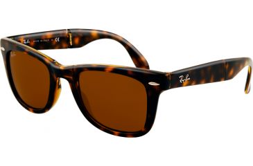 Image of Ray-Ban RB4105 SV Prescription Sunglasses - Light Havana Frame / 50 mm Prescription Lenses, 710-5022
