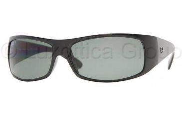 Image of Ray-Ban RB4108 Sunglasses with No-Line Progressive Rx Prescription Lenses RB4108-601-58-6516 - Lens Diameter: 65 mm, Frame Color: Black