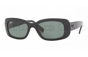 Image of Ray-Ban RB 4122 Sunglasses Styles - Black Frame / Green Lenses, 601-71-5018