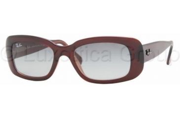 Image of Ray-Ban RB 4122 Sunglasses Styles - Red Rubin Frame / Gray Gradient Lenses, 735-8G-5018