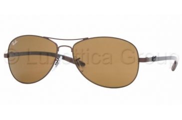 Image of Ray-Ban RB8301 Bifocal Sunglasses - Brown Frame / 59 mm Prescription Lenses, 014-5914