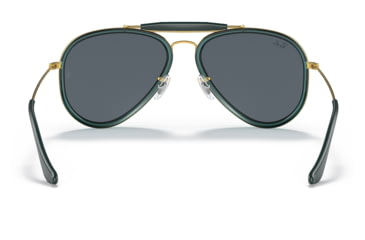 Image of Ray-Ban RB3428 Road Spirit Sunglasses - Mens, Legend Gold Frame, Blue Lens, 58, RB3428-9241R5-58