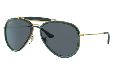 Image of Ray-Ban RB3428 Road Spirit Sunglasses - Men's, Legend Gold Frame, Blue Lens, 58, RB3428-9241R5-58