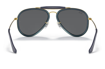 Image of Ray-Ban RB3428 Road Spirit Sunglasses - Mens, Legend Gold Frame, Grey Lens, 58, RB3428-9240B1-58