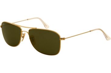 Image of Ray-Ban RB3477 Sunglasses 001-5916 - Arista Frame, Crystal Green Lenses