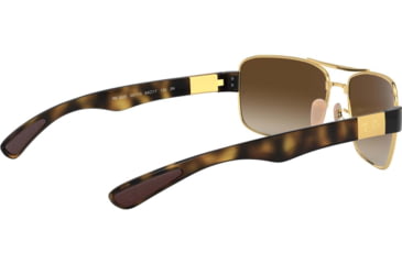 Image of Ray-Ban RB3522 Sunglasses 001/13-64 - Arista Frame, Brown Gradient Lenses