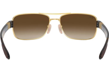 Image of Ray-Ban RB3522 Sunglasses 001/13-64 - Arista Frame, Brown Gradient Lenses