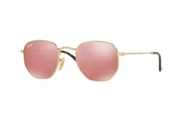 Image of Ray-Ban RB3548NF Sunglasses 001/Z2-54 - Gold Frame, Copper Flash Lenses