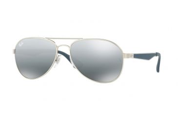 Image of Ray-Ban RB3549 Single Vision Prescription Sunglasses RB3549-901288-58 - Lens Diameter 58 mm, Frame Color Matte Gunmetal