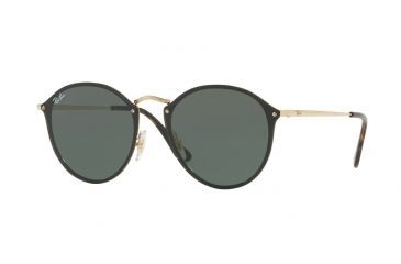 Image of Ray-Ban RB3574N Sunglasses 001/71-59 - Arista Frame, Green Lenses