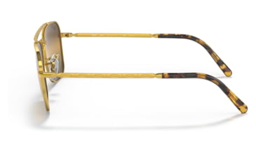 Image of Ray-Ban RB3636 New Caravan Sunglasses, Legend Gold Frame, Silver/Brown Chromance Lens, Polarized, 55, RB3636-9196G5-55