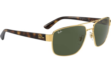 Image of Ray-Ban RB3663 Sunglasses 001/31-60 - , G-15 Green Lenses