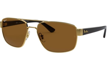 Image of Ray-Ban RB3663 Sunglasses, Arista, B-15 Brown, 60, RB3663-001-57-60