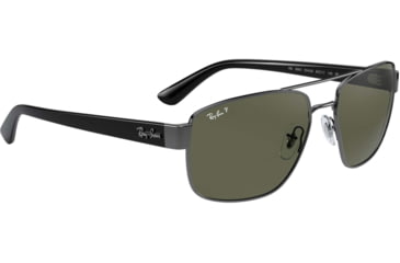 Image of Ray-Ban RB3663 Sunglasses 004/58-60 - , G-15 Green Lenses