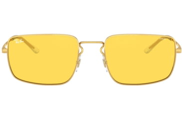 Image of Ray-Ban RB3669 Sunglasses 001/Q1-55 - , Evolve photo yellow to green Lenses