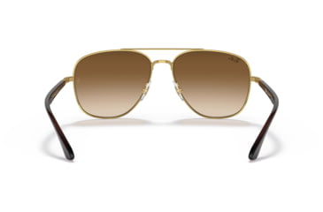 Image of Ray-Ban RB3683 Sunglasses, Clear Gradient Brown Lenses, Arista, 56, RB3683-001-51-56