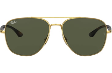 Image of Ray-Ban RB3683 Sunglasses, Green Lenses, Arista, 56, RB3683-001-31-56