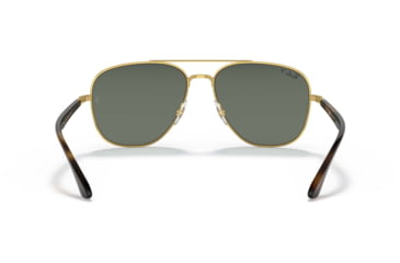 Image of Ray-Ban RB3683 Sunglasses, Polarized Green Lenses, Arista, 56, RB3683-001-58-56