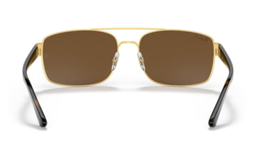 Image of Ray-Ban RB3687 Sunglasses - Mens, Arista Frame, Brown Lens, Polarized, 58, RB3687-001-57-58