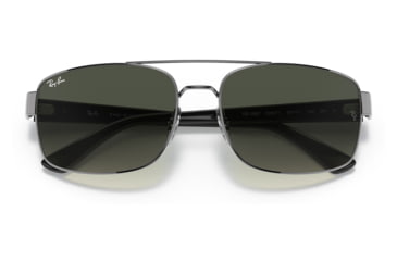 Image of Ray-Ban RB3687 Sunglasses - Mens, Gunmetal Frame, Grey Gradient Lens, 58, RB3687-004-71-58