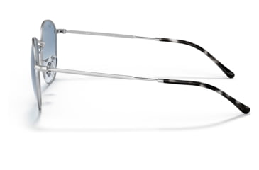 Image of Ray-Ban RB3772 Rob Sunglasses, Silver Frame, Clear Gradient Blue Lens, 54, RB3772-003-3F-54