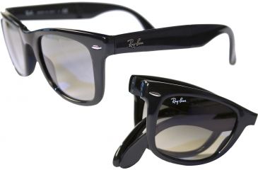 Image of Ray-Ban RB4105 SV Prescription Sunglasses - Black Frame / 54 mm Prescription Lenses, 601-5420