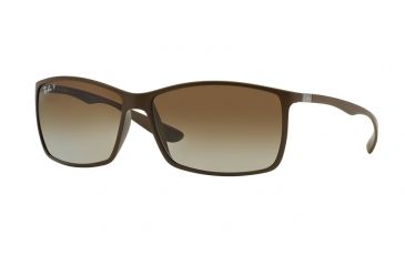 Image of Ray-Ban RB4179 Prescription Sunglasses RB4179-6124T5-62 - Lens Diameter 62 mm, Frame Color Matte Dark Brown