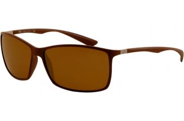 Image of Ray-Ban RB4179 Single Vision Prescription Sunglasses RB4179-883-71-6213 - Lens Diameter 62 mm, Frame Color Matte Blue