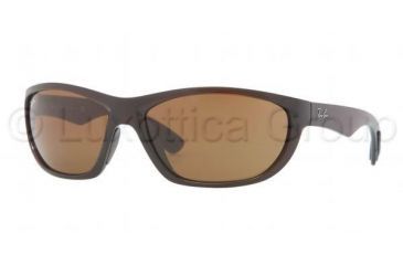 Image of Ray-Ban RB4188 Bifocal Prescription Sunglasses RB4188-600773-63 - Lens Diameter 63 mm, Frame Color Shiny Brown