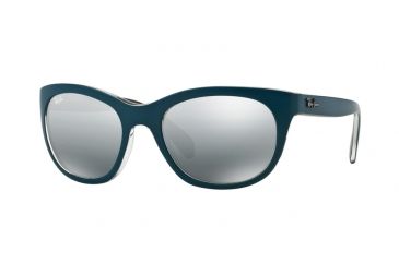Image of Ray-Ban RB4216 Single Vision Prescription Sunglasses RB4216-619188-56 - Lens Diameter 56 mm, Frame Color Matte Petroleum/grey